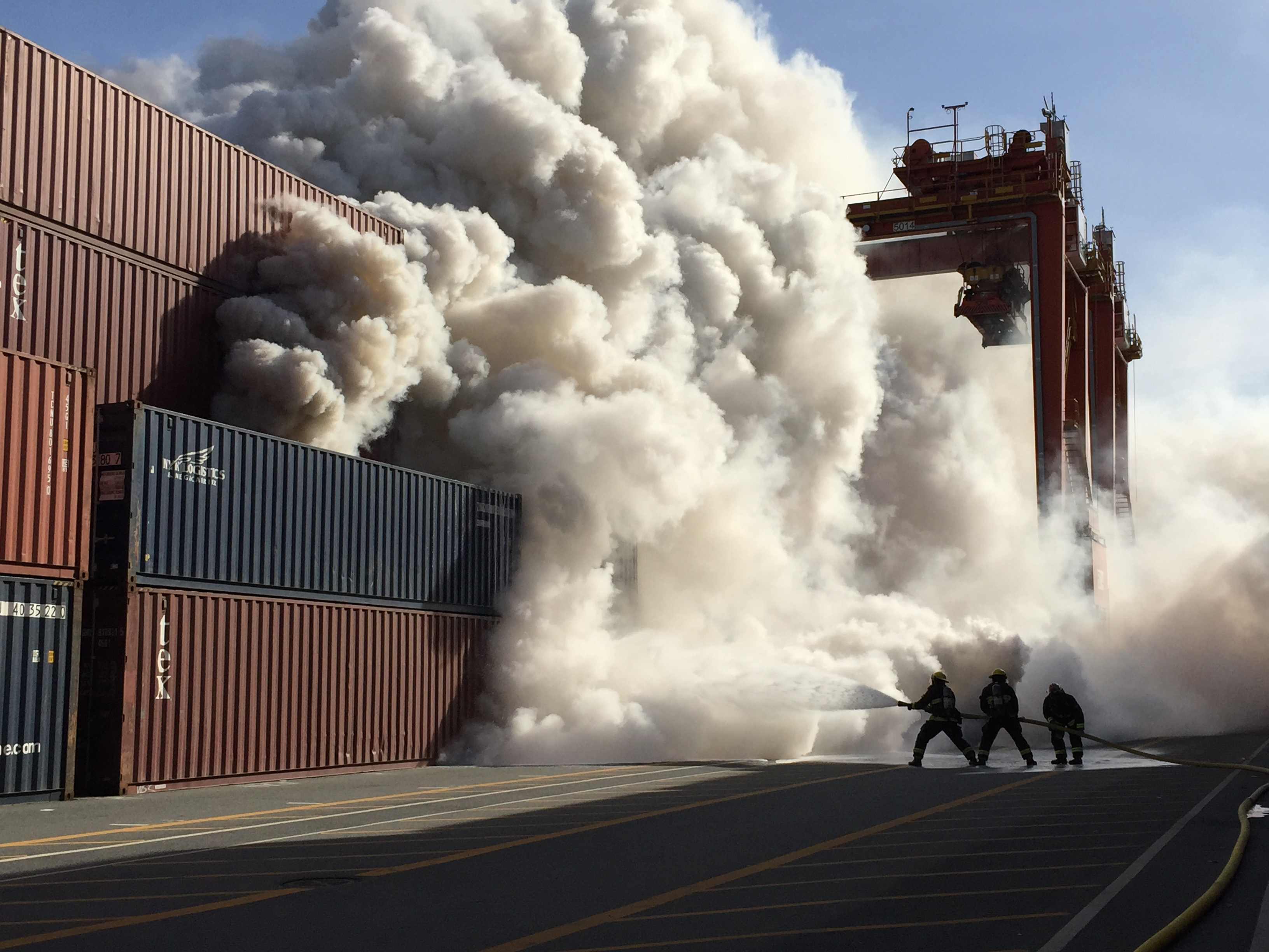 Container First in Fire Crews